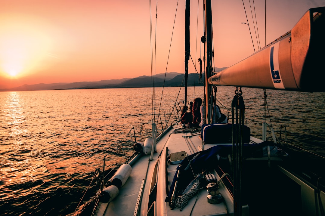 Sailing in Aegean Sea